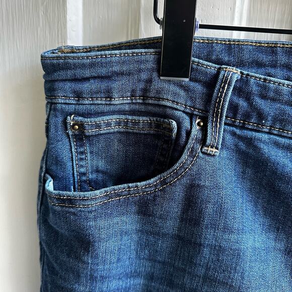 GAP Girlfriend Jeans Dark Indigo - Picture 4 of 9